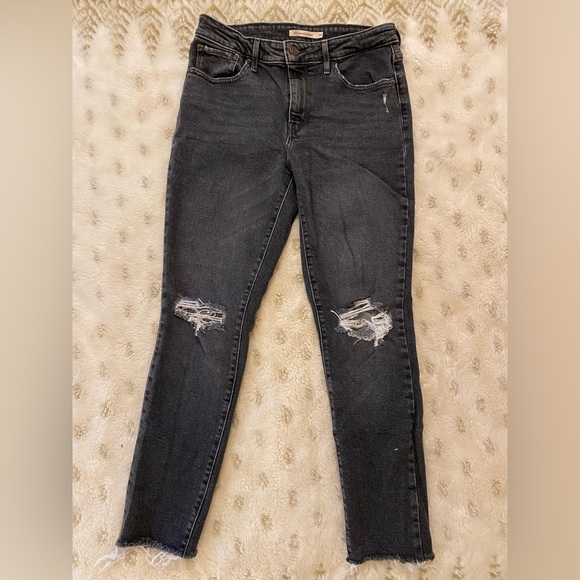High rise skinny distressed jeans - Levi’s - Picture 1 of 3